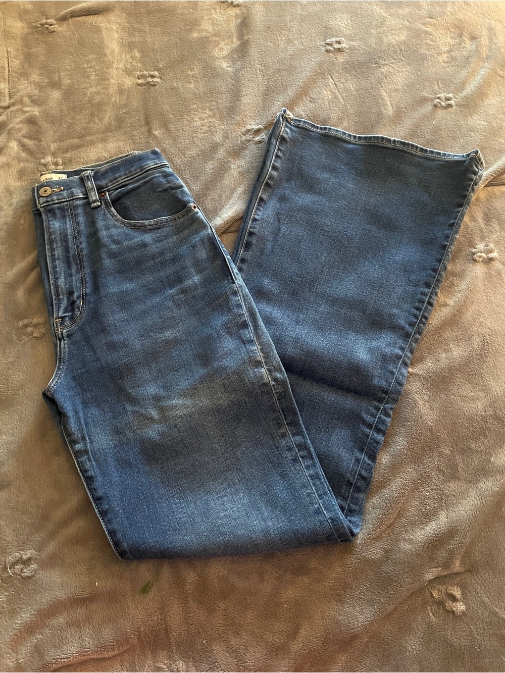 Abercrombie & Fitch The Flare Ultra High Rise